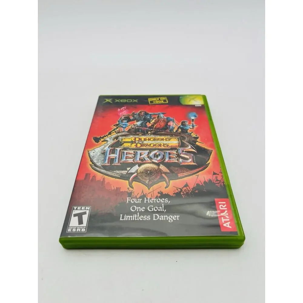 Dungeons & Dragons Heroes Microsoft Xbox - CIB - Tested Works Complete VG Cond